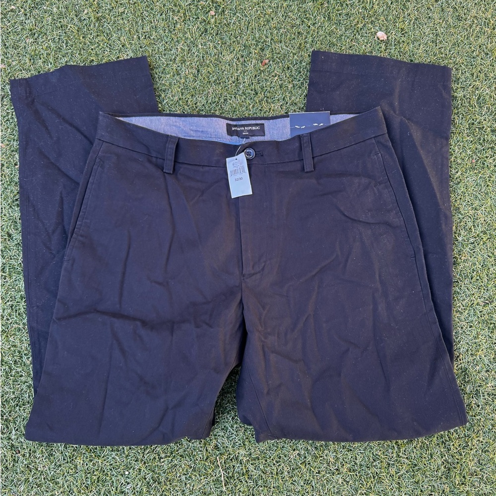 NWT Men Banana Republic Gavin Chino Pants 32x30